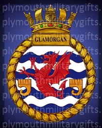 HMS Glamorgan Magnet